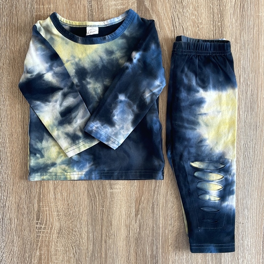 Toddler Tie-Dye Outfit Set